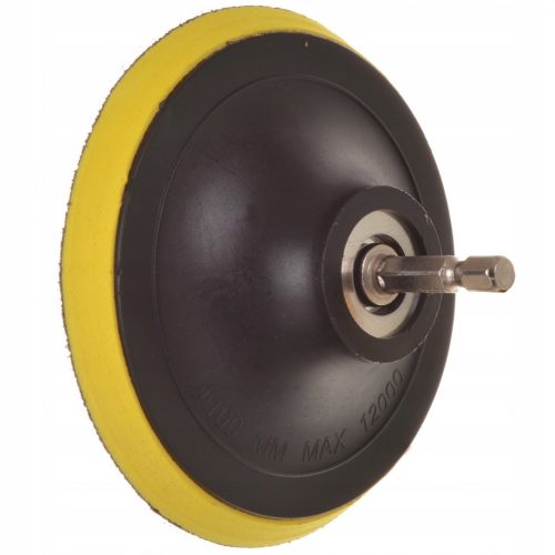 Univerzális tépőzáras korong/tartó polírozáshoz és csiszoláshoz 100 mm átmérővel, M14-es menettel