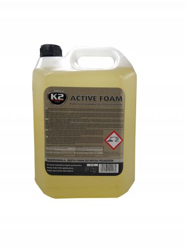K2 Active Foam aktív hab 5kg – magasnyomású mosókhoz, intenzív tisztításhoz