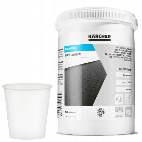 Szőnyegtisztító por szőnyegtisztító gépekhez Karcher RM760 CarpetPRO 800g
