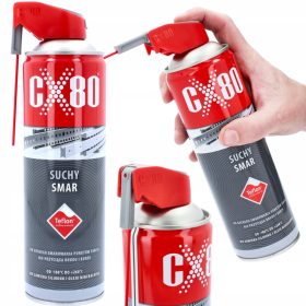   CX-80 Száraz teflonos PTFE kenőanyag (Teflon zsír) 500 ml Duo Spray 