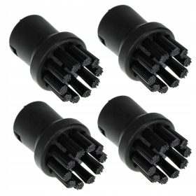   Kefe készlet műanyag sörtés kefékkel Karcher SC gőztisztítókhoz - 4 darab kefe (2.863-270.0 cikkszám kiváltására)