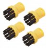 Kefe csomag Karcher SC 1-5 gőztisztítókhoz - 4 db műanyag sörtés kefe  (2.863-264.0 cikkszám kiváltására)