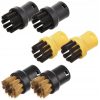 Kefe csomag Karcher SC 1-5 gőztisztítókhoz - 4 db műanyag sörtés, 2 db réz sörtés kefe (2.863-264.0 cikkszám kiváltására)