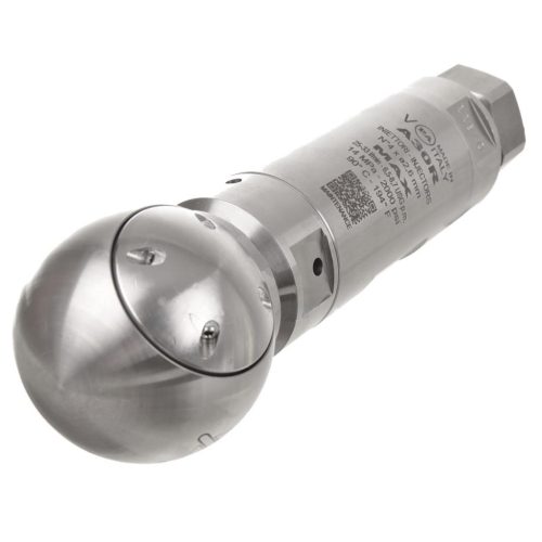 360°-ban forgó PA A30R magasnyomású mosófej hordók és tartályok tisztításához - rozsdamentes acél