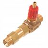 Kémiai Injektor 3/8" Külső Menet - 1,4 mm Piros 8-15 l/perc, Max. Nyomás: 250 bar, Max. Hőmérséklet: 90°C