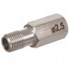 INJEKTOR vegyszeres kefe fúvóka 1/4" P.A 21.0800.25, 2,5 mm, 120 bar nyomású, 40 l/perc, SS 303