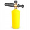 Sárga habosító egy literes tartállyal  Karcher K2, K3, K4, K5, K6 magasnyomású mosókhoz 1,25 mm-es fúvókával