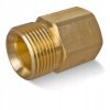 Sárgaréz csatlakozó adapter M22 külső menetről – 3/8" belső menetre alakít át Karcher HD, HDS magasnyomású mosókhoz és cső hosszabbításhoz