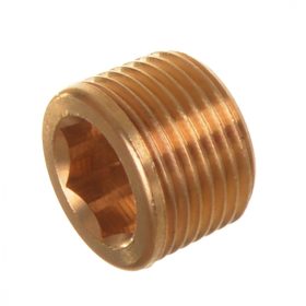 Réz Dugó 3/8" Menettel Redukcióhoz Bypass Szelephez