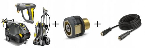6 Easy Lock Force adapter - Karcher HD HDS tömlőhöz (Easy Lock TR22 menetes csatlakozót alakít át M22 szabvány menetre) 4.111-034.0