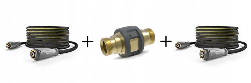 Adapter 9 Easy Lock Force Karcher tömlőcsatlakozó csonk TR22külső menet - TR22 külső menet csatlakozással (4.111-037.0)