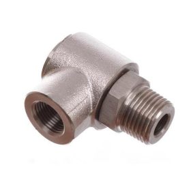   Forgatható Könyöklő Csatlakozó 90 Fokos Karcher HD HDS Tömlőhengerhez, 1/2" Külső Menet - 3/8" Belső Menet