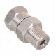Rozsdamentes acél forgó csatlakozó adapter 3/8" -3/8" Karcher, Ehrle pisztolyhoz és tömlőhöz - Maximális nyomás 280 bar, Max.: 40 l/perc, 100°C