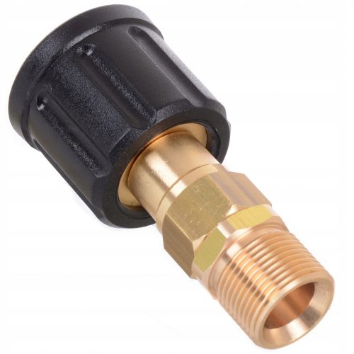 Karcher HD HDS Kranzle M22M-M22F Forgó Csatlakozó - Magasnyomású Mosó Adapter Készlet, 6 darabos, Autolock Márka, M22 Kompatibilis 3/8 és 3/4 Hüvelykes Gyorscsatlakozókkal