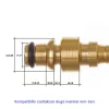Adapter 8mm-es magasnyomású tömlőhöz, 1/4" belső menettel