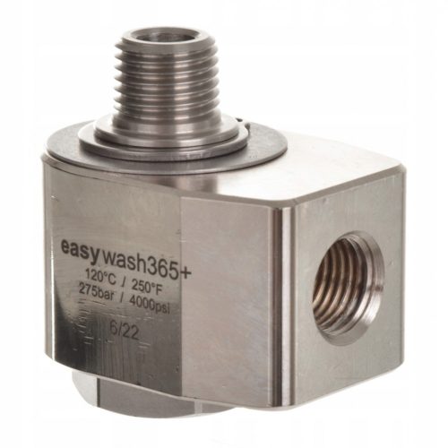 Forgócsatlakozó 360 fokos az Easywash365+ Forgókarhoz - 1/4" Női - 1/4" Férfi, Rozsdamentes Acél