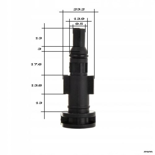 Forgó kefefej puha sörtével – Lavor, Parkside háztartási magasnyomású mosókhoz, bajonett csatlakozással