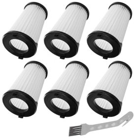   EF150 kúpos, mosható légszűrő csomag szűrő tisztító kefével ELECTROLUX/AEG Ergorapido sorozatú porszívókhoz (6 szűrő + 1 kefe))