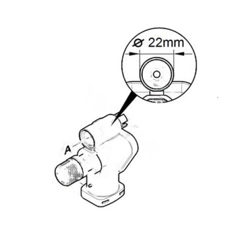 Szivattyúfej Karcher K3 és K4 Eco Silent magasnyomású mosókhoz (9.002-011.0 / 9.075-073.0)