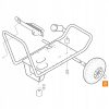 Karcher HD 10/25 1094 994 9/21 G Eredeti Kerékzár (6.343-137.0) - Kompatibilis Magasnyomású Tisztítókhoz