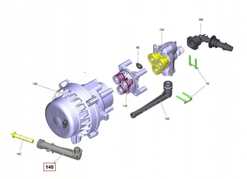 Karcher Vízcsatlakozó Csonk K4, K5 Full/Power Control sorozathoz (9.013-345.0)