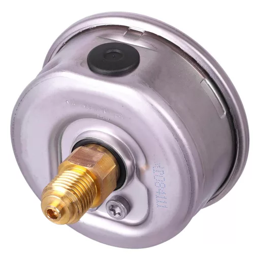 Glicerines nyomásmérő óra 315 bar, 1/4" hátsó csatlakozással, 61mm