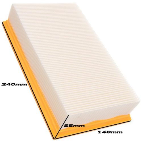 5x szintetikus mikroszálas porzsák + szűrő Karcher Nt 361 ECO 35/1 25/1 NT361 361/eco porszívókhoz (6.904-210.0/6.904-367.0 cikkszámok kiváltására)