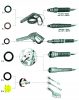 Eredeti javítókészlet Karcher K2, K3, K4, K5, K6, K7 magasnyomású mosókhoz (2.640-729.0)
