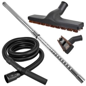   Eredeti KARCHER gégecső 2m, finom sörtés padlófej, DN35 teleszkópos cső 95cm Karcher NT, MV2, MV3, WD, SE, A, WD2, WD3, WD4, WD5, WD6 sorozaú porszívókhoz (9.776-291.0 cikkszám kiváltására)