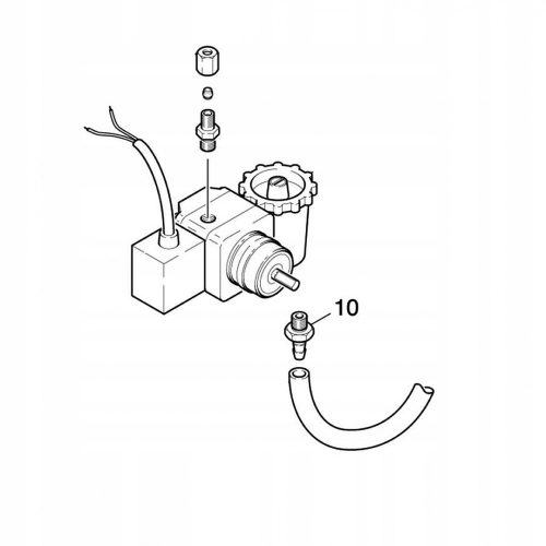 Csővezeték, Csatlakozó, Tömlőcsövet Csökkentő a Kärcher HDS Üzemanyag Szivattyúhoz (6.472-927.0)