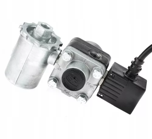 Komplett üzemanyagszivattyú Karcher HDS mosókhoz (24V, bal forgásirány, szűrő, tekercs, mágnesszelep - 6.472-925.0 helyettesítésére)