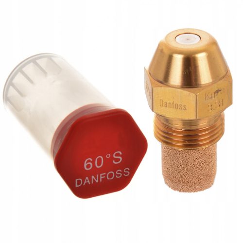 Danfoss 0,60 S 60° Üzemanyag Befecskendező Fúvóka Kärcher HDS 5/11, 5/13, 5/15 U/UX Mosókhoz