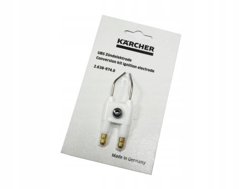 Gyári gyújtóelektróda (BLOCK típus) Karcher HDS 555, 695, 698, 1195 magasnyomású mosókhoz (2.638-974.0)