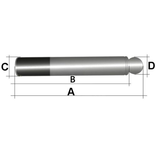 Kerámia bevonatos dugattyú Karcher HDS 9/18-4M 9/17-4C HD 9/20 -4M 10/15 mosókhoz DN20 mm (4.553-279.3 cikkszám kiváltására PP-35-CE