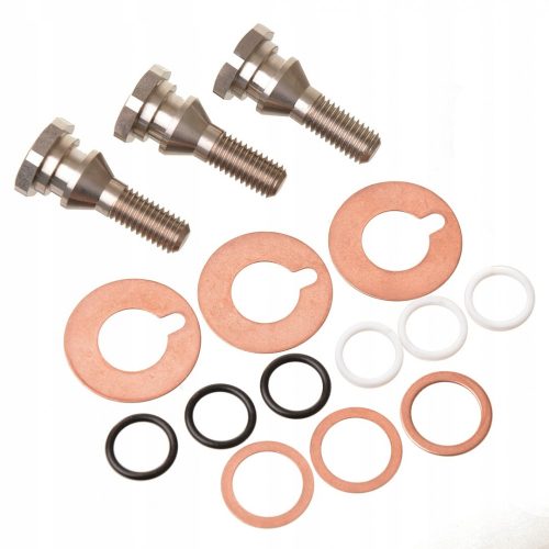 Csavar Készlet Kerámia Dugattyús Szivattyú Rögzítéséhez INTERPUMP / GENERALPUMP W, WS, WW, T, TS Sorozatú Mosószivattyúkhoz - 15 db, M8, 20-22 mm