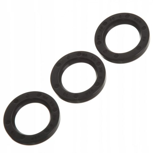 3x 20 mm Olajszimering Készlet 20x30x5 mm COMET FW, FWS, FWD Szivattyúhoz