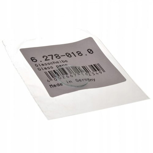 Kärcher Eredeti Látóüveg Kärcher HDS Melegvizes Mosó Égőfedélhez, 24,5 mm Átmérő, 2 mm Vastagság, 6.278-018.0