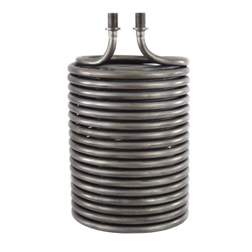 17 menetes fűtőspirál (fűtőtekercs) Karcher HDS 895, 695, 795, 995 magasnyomású mosókhoz 2 x M22x1,5 mm csatlakozással