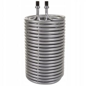   19 menetes fűtőspirál (fűtőtekercs) Karcher HDS 695, 695s, 795, 895, 895s, 995s, 995s magasnyomású mosókhoz 2 x M22x1,5 mm csatlakozással