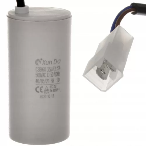 NILFISK 35µF Kondenzátor Kábellel az E150.1 és E160.1 Mosókhoz