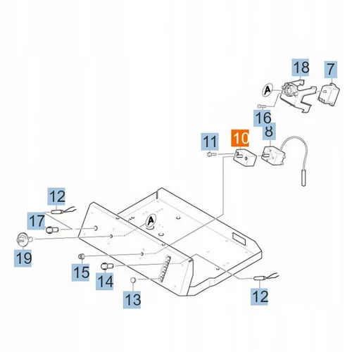 Eredeti Karcher termosztátos vezérlőkapcsoló – HDS 1195, 1295, 695 M-ECO, 845, 895 M-ECO, 995, SUPER magasnyomású mosókhoz (6.630-368.0)