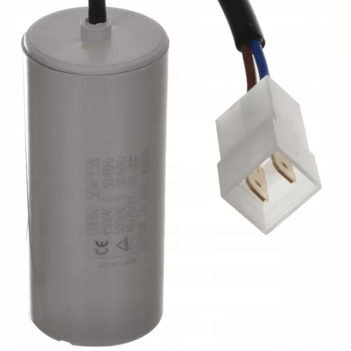 NILFISK 50 mikrofarad Kondenzátor Kábellel - Kompatibilis a P130, P150, P160, P180 Mosókkal