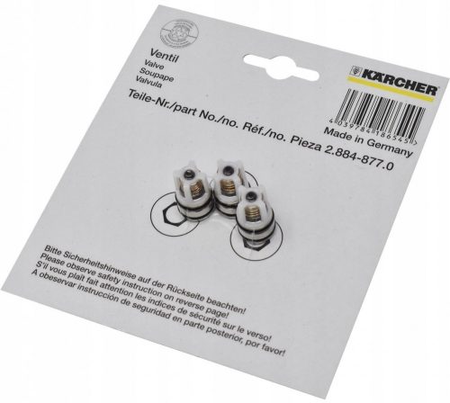 Kärcher Szelep Készlet Karcher Kk, K6, K7, 520, HD 525 - Magas Minőségű Tartósság