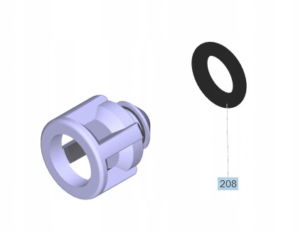 Szelepfej Karcher K5 K6 K7 HD 6/13 magasnyomású mosókhoz (4.584-022.0)