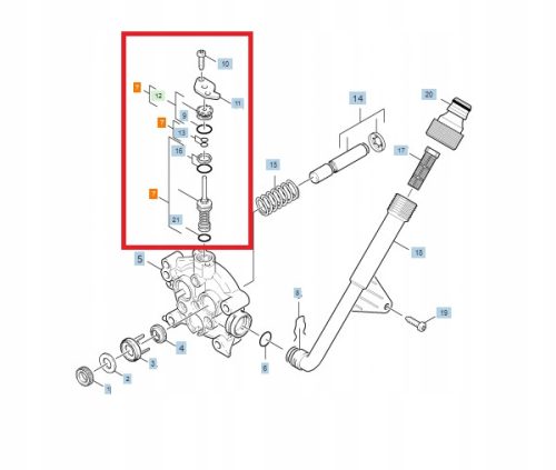 Karcher K7 K 7.80 túlfolyószelep (4.580-663.3)