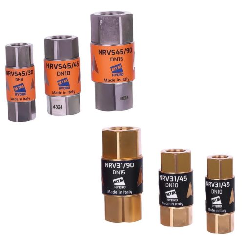 Visszacsapó szelep magasnyomású mosókhoz 3/8" belső menettel Max.310 Bar nyomás és 40 l/perc Átfolyás - 1 db