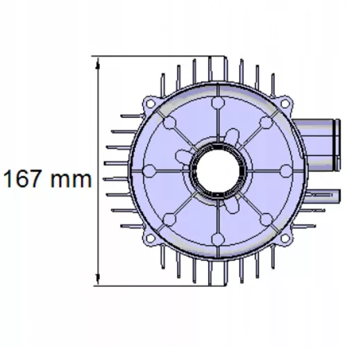 Kärcher Motorcsapágy Fedél Kompatibilis HD 5/12, 5/14, 5/15, 6/15, 7/18 C Típusokhoz - 5.094-148.0