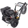 Professzionális nagy teljesítményű benzinmotoros magasnyomású mosó G275 - 275 bar - 15 l/perc - 15 LE (Lifan motor) Új, 2026-os modell