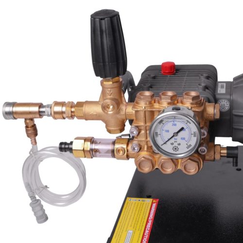 Professzionális nagy teljesítményű benzinmotoros magasnyomású mosó G275 - 275 bar - 15 l/perc - 15 LE (Lifan motor) Új, 2026-os modell