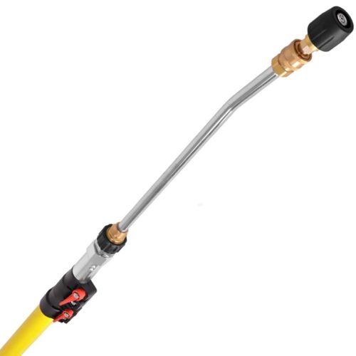 Tető és ereszcsatorna tisztító csomag 5,5 méteres teleszkópos lándzsával Karcher EasyLock cstlakozással HD és HDS mosókhoz